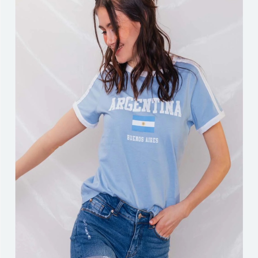 Tilly’s Light Blue Argentina T-Shirt